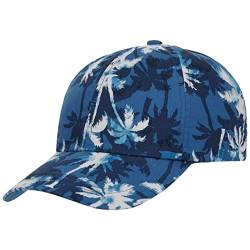 Lipodo Palms Holiday Cap Basecap Baseballcap Baumwollcap Damen/Herren - mit Schirm Frühling-Sommer - One Size blau von Lipodo