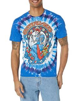 Liquid Blue Unisex-Erwachsene Grateful Dead Vintage Bertha Tie Dye Short Sleeve Tee T-Shirt, Batik, 6X-Large von Liquid Blue