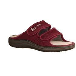 Liromed 805 Rot - Pantolette - Haus - hüttenschuhe Damen Hausschuhe, Rot von Liromed