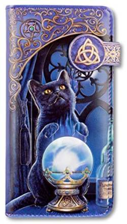 Fantasy-Geldbörse mit Katze - The Witches Apprentice - geprägt | Geldbeutel, Mehrfarbig by Lisa Parker von Lisa Parker