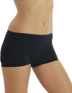 LisaModa Panty 5er Pack Stretch Baumwolle schwarz Größe S von LisaModa