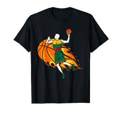 Litauen Basketball Trikot Litauen Basketball T-Shirt von Lithuania Flag Basketball Litauen