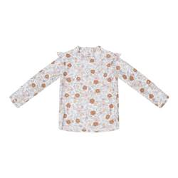 Little Dutch CL13403301 Schwimmshirt mit Rüschen mit UV-Schutz (UPF 50+) Langarm - Vintage Little Flowers (Gr. 62/68) von Little Dutch