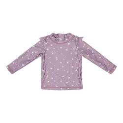 Little Dutch CL13473517 Schwimmshirt mit Rüschen mit UV-Schutz (UPF 50+) Langarm - Mauve Blossom (Gr. 74/80) von Little Dutch