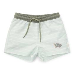 Little Dutch CL24048087 Badehose/Badeshorts mit UV-Schutz (UPF 50+) - Fresh Greens grün (Gr. 74/80) von Little Dutch