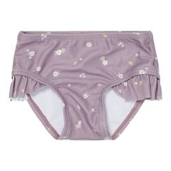 Little Dutch CL33473717 Badehose mit Volants/Rüschen mit UV-Schutz (UPF 50+) - Mauve Blossom (Gr. 86/92) von Little Dutch