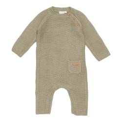 Little Dutch CL40140111 Strampler langarm Strick olive (Gr. 50/56) von Little Dutch