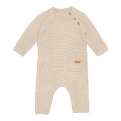 Little Dutch CL40440120 Strampler langarm Strick sand (Gr. 74) von Little Dutch