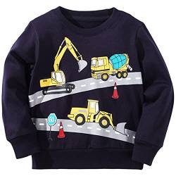 Little Hand Baby Jungen Sweatshirt Kinder Warme Pullover Streetwear Oberbekleidung 116 von Little Hand