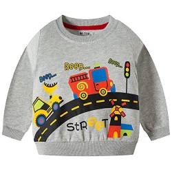 Little Hand Baby Jungen Sweatshirt Kinder Warme Pullover Streetwear Oberbekleidung 116 von Little Hand