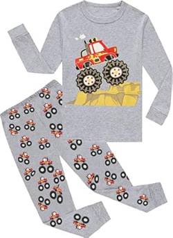 Little Hand Kleine Jungen und Mädchen Pyjamas Set Kinder Schlafanzug Baumwolle Feste Farbe einfach Kleinkind Kleidung für Kind 4-12 Jahre alt von Little Hand