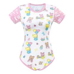 LittleForBig Baumwolle Strampler Onesie Pyjamas Bodysuit - Baby Cuties Strampler XS von LittleForBig