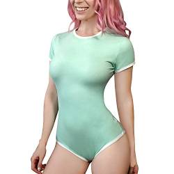 LittleForBig Baumwolle Strampler Onesie Pyjamas Bodysuit-Pastell Reihe Mint S von LittleForBig