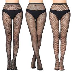 LittleForBig High Waist Tights Fishnet Mesh Net Stockings von LittleForBig