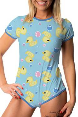 Littletude ABDL Onesie Duck, Ente, 4X-Large von Littletude