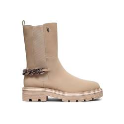 Liu-Jo 4F3717EX014 Damen-Amphibie, aus Leder, Sand oder Schwarz, lässiges Modell. Ein bequemer Schuh für alle Gelegenheiten. Herbst/Winter, sand, 40 EU von Liu Jo