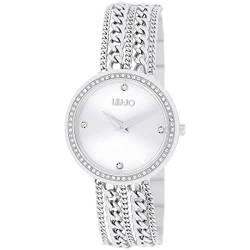 Liu Jo Damen Analog Quarz Uhr mit Edelstahl Armband TLJ1830 von Liu Jo