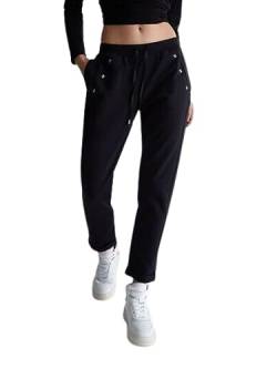 Liu Jo Jogginghose Liu Jo für Damen, Modell ECS Pant. Sweatshirt mit regulärer Passform, Farbe: Schwarz, Schwarz , XXS von Liu Jo