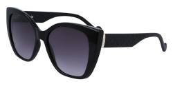 Liu Jo Unisex LJ766S Sunglasses, 001 Black, 56 von Liu Jo