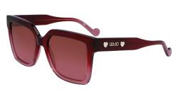 Liu Jo Unisex LJ771S Sunglasses, 606 Gradient Burgundy, 53 von Liu Jo