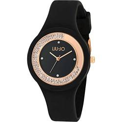 LiuJo Damen Analog Quarz Uhr mit Silikon Armband TLJ1418 von Liu Jo