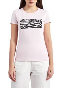 T shirt Liu Jo lady zebra con logo rosa donna ES22LJ11 TA2088 J5003 von Liu Jo