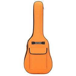 Liummrcy Akustik -Gitarrenbeutel wasserdichte Gitarrenkoffer Gig -Tasche mit Rückenbügelschleife 40 41 Zoll von Liummrcy