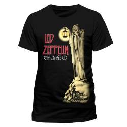 Collectors Mine Herren T-Shirt Led Zeppelin-Hermit, Gr. 48 (M), Schwarz (Schwarz) von Live Nation