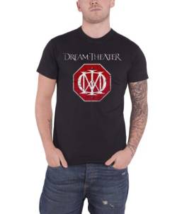 Live Nation Herren Dream Theater-Logo T-Shirt, Schwarz, S von Live Nation