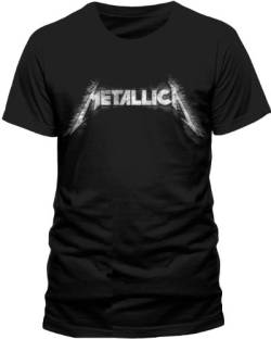 Live Nation Herren Metallica - Spiked Logo T-Shirt, Schwarz, (Herstellergröße: XX-Large) von Live Nation
