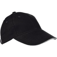 Livepac Office Baseball Cap Baumwoll-Basecap 6 Panel heavy-brushed Cotton / Farbe: schwarz von Livepac Office