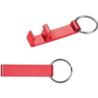 Livepac Office Schlüsselanhänger Schlüsselanhänger / mit Flaschenöffner / Farbe: rot von Livepac Office
