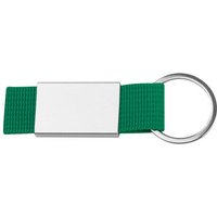 Livepac Office Schlüsselanhänger Schlüsselanhänger mit grünen Stoffbändchen von Livepac Office