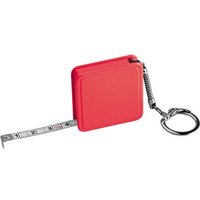 Livepac Office Schlüsselanhänger Stahlbandmaß 1m / mit Schlüsselanhänger / Farbe: rot von Livepac Office