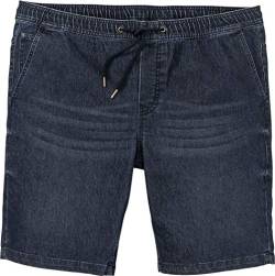 Livergy® Herren Jeans Shorts Bermudas mit Bindeband, Sweat-Denim +++ Plus Size +++ (dunkelblau, Gr. 66) von Livergy