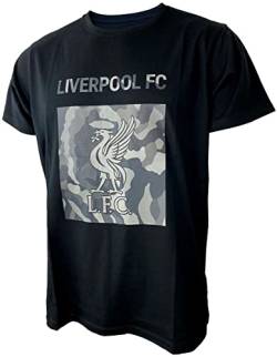 FC Liverpool LFC Männer T-Shirt schwarz XL 100% Baumwolle Fan-Merch von Liverpool FC