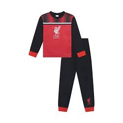 Liverpool F.C. Jungen-Schlafanzug, LFC PJ Set, Alter 3 bis 15 Jahre, offizielles Fußball-Merchandise, rot, 110 von Liverpool FC