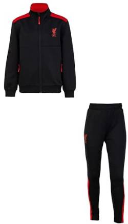 Liverpool F.C. Trainingsanzug Fit LFC Offizielle Kollektion, Schwarz , 10 Jahre von Liverpool FC