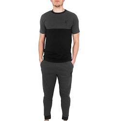 Liverpool FC - Herren Premium-Schlafanzug mit Langer Hose - Offizielles Merchandise - Geschenk für Fußballfans - Grau - XL von Liverpool FC