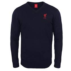 Liverpool FC - Herren Strickpullover mit Vereinswappen - Offizielles Merchandise - Geschenk für Fußballfans - M von Liverpool FC