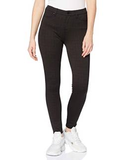 Liverpool Jeans Damen Madonna Hose, Mehrfarbig (Schwarz/Braun Grid Z6), W28/L29 von Liverpool Jeans