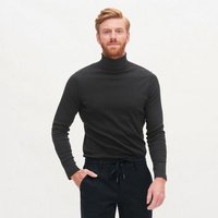 LIVING CRAFTS Rollkragenshirt HELGE Vielseitigkeit im klassischen Turtleneck-Stil von Living Crafts