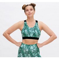 LIVING CRAFTS Sport-Bustier NADINE Sportliches Bustier mit frischem Muster-Design von Living Crafts