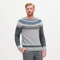 LIVING CRAFTS Strickpullover NEO Edle Melange aus feiner Bio-Baumwolle und Bio-Wolle von Living Crafts