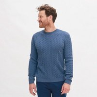 LIVING CRAFTS Strickpullover NICOLAS Stil, Komfort und Nachhaltigkeit aus feiner Bio-Wolle von Living Crafts