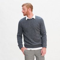 LIVING CRAFTS Strickpullover NICOLAS Stil, Komfort und Nachhaltigkeit aus feiner Bio-Wolle von Living Crafts