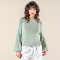 LIVING CRAFTS Strickpullover RICARDA GOTS zertifiziert von Living Crafts