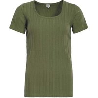 LIVING CRAFTS T-Shirt Living Crafts Bio-Damen-T-Shirt 'OPALA' mit eckige von Living Crafts