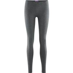 Living Crafts - ANNEDORE | Leggings - Hautenge Passform, hoher, elastischer Bund, ohne Seitennähte, umfangreiche (Graphite Melange) von Living Crafts