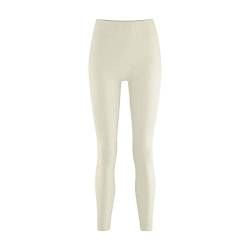 Living Crafts Damen Lange Unterhose 4358 aus Bio Baumwolle, Natur Gr. 36/38 von Living Crafts